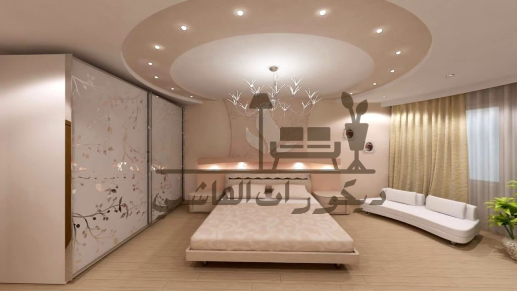 ديكورات جبس غرف نوم فخمه في جدة