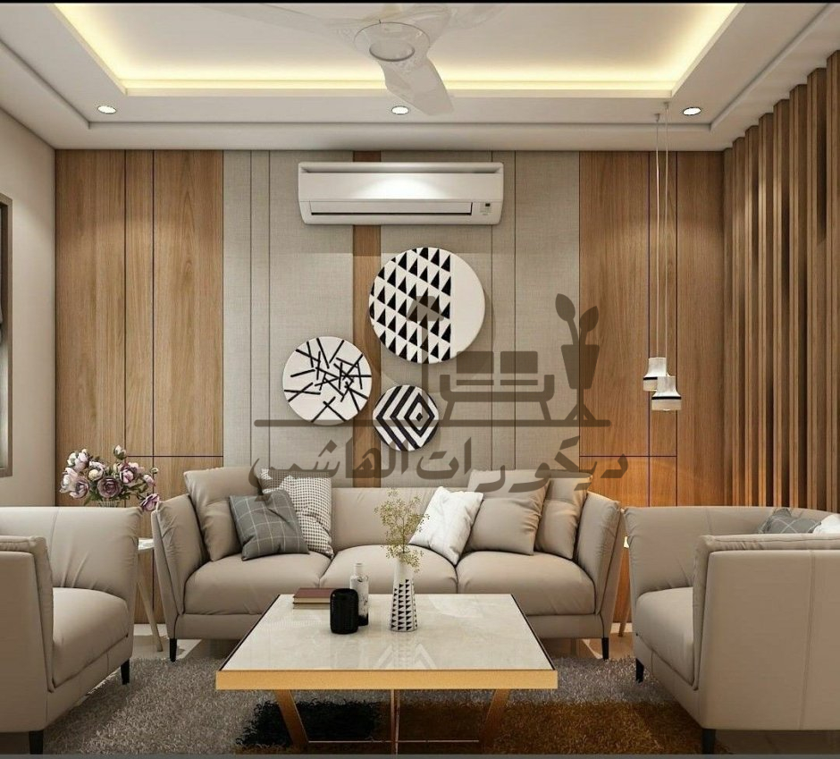 ديكور حوائط ريسبشن