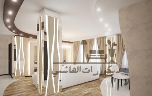 ديكور عمود حائط