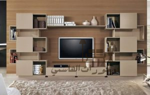 ديكور تلفزيون بسيط