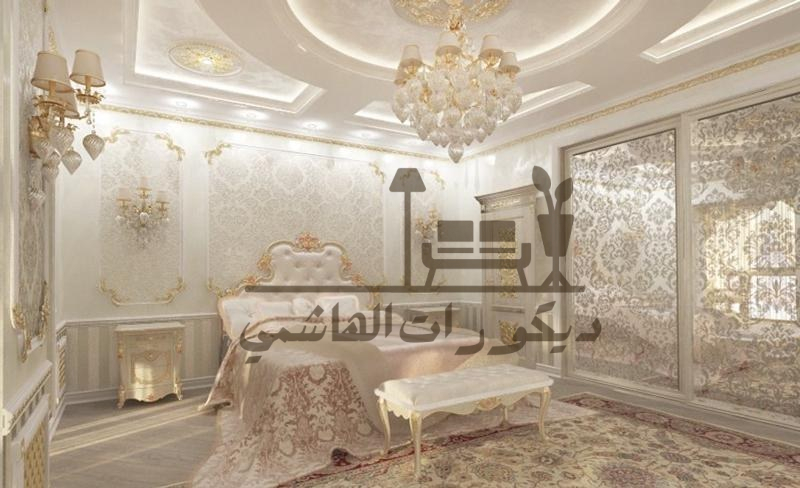 ديكور جبس غرف نوم كلاسيك 3 ديكور جبس غرف نوم كلاسيك