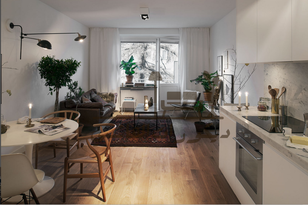 ديكور شقق صغيرة 50 متر