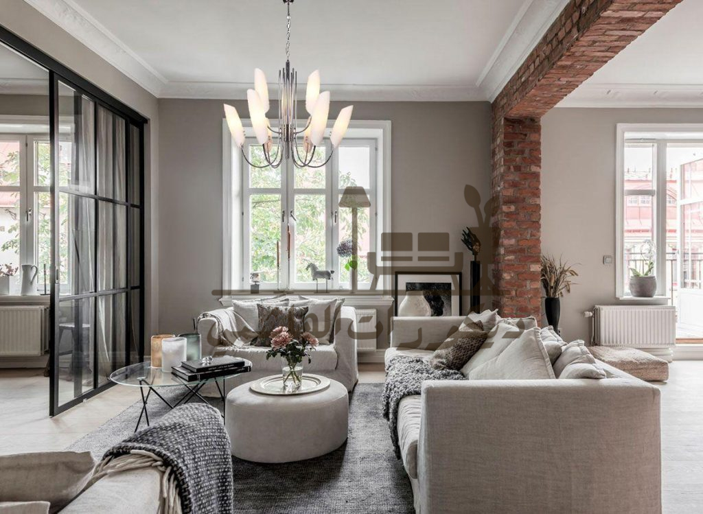 ديكورات شقق نقاشة