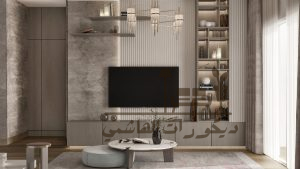 ديكور للتلفزيون المعلق
