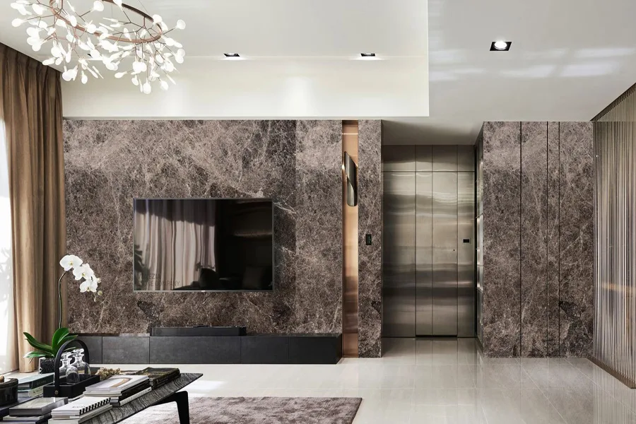 ديكور شاشه بديل الرخام