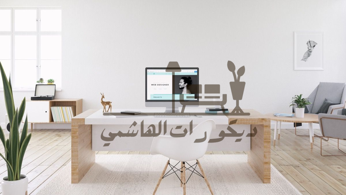 ديكور مكتب بسيط