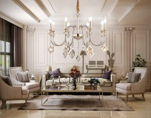 ديكور صالون كلاسيك