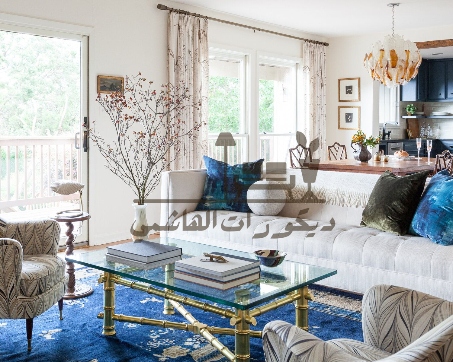 ديكور ريسبشن قطعتين