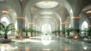 اعمدة جبس فخمة