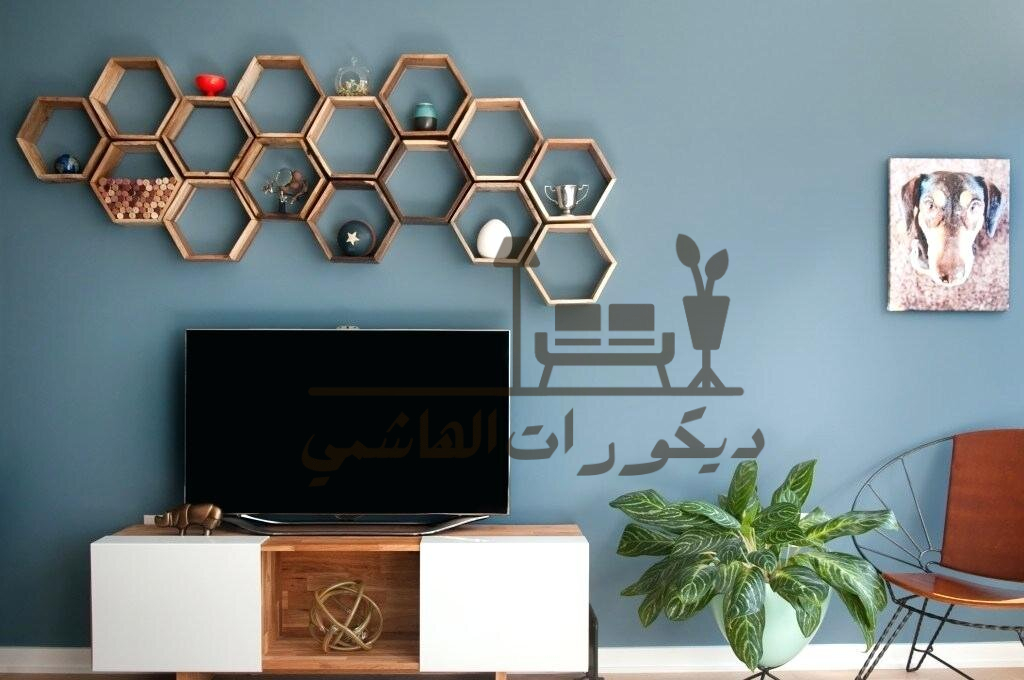 شكل سداسي ديكور