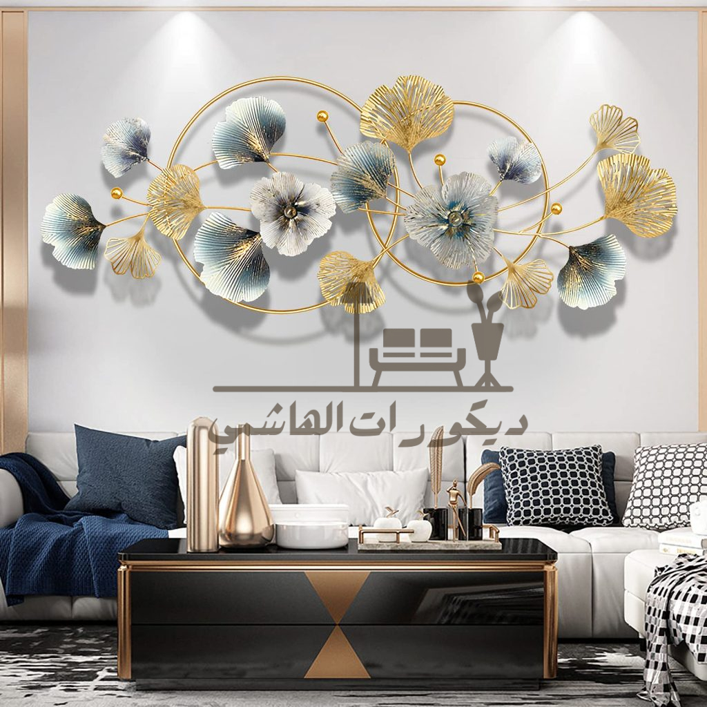 ديكور ورد على الحائط