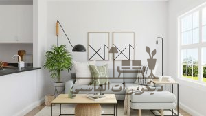ديكور صالة صغيرة مودرن