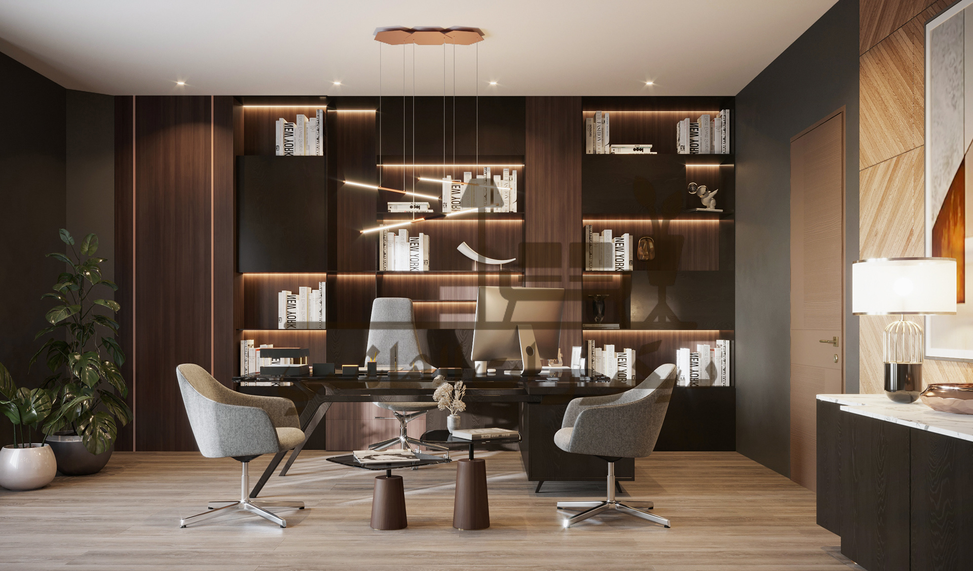 ديكور مكاتب عمل 1 ديكور مكاتب عمل