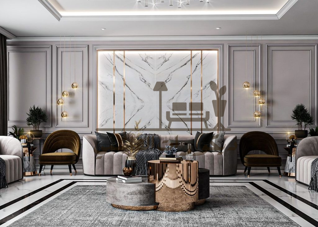 شرائح استيل ذهبي