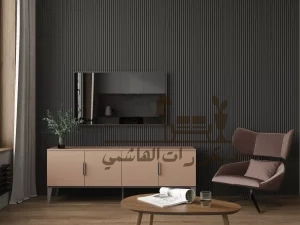 ديكور شاشه بديل الخشب