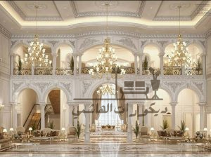 ديكورات فلل داخلية فخمة