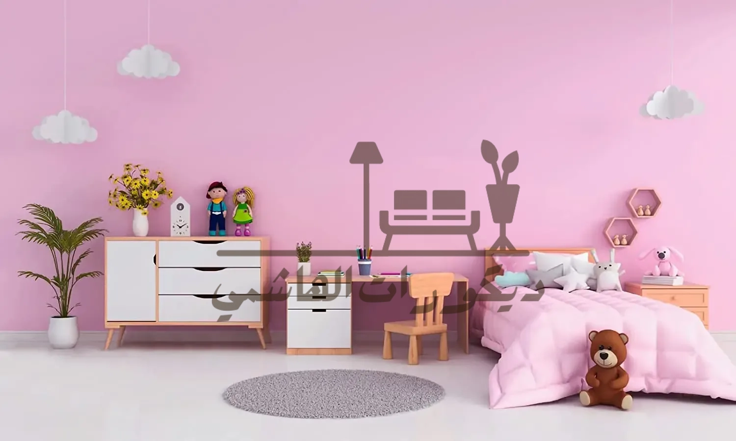 ديكورات حوائط غرف اطفال 2 ديكورات حوائط غرف اطفال