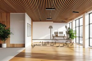 ديكورات اسقف بسيطة بدون جبس