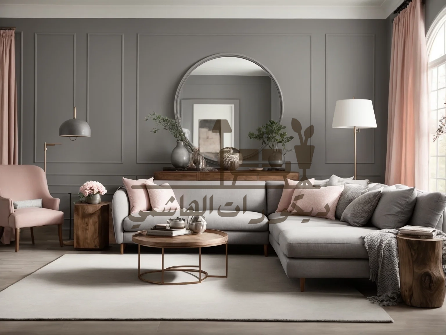 ديكور مرايات للحائط مودرن