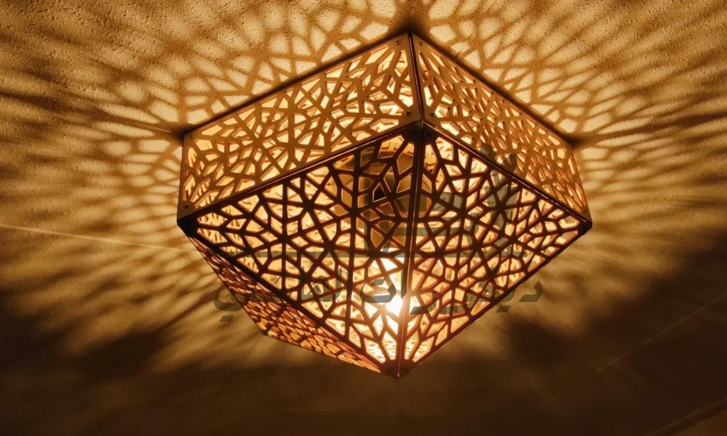 خشب ارابيسك للسقف