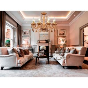 ديكور صالة مستطيلة