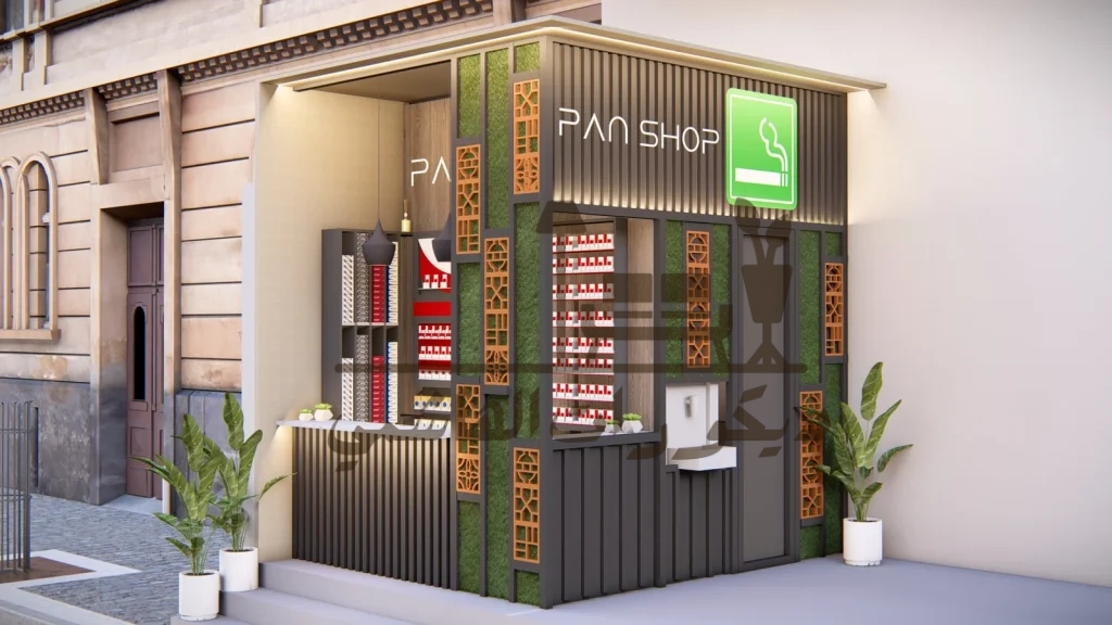 ديكورات محلات صغيرة