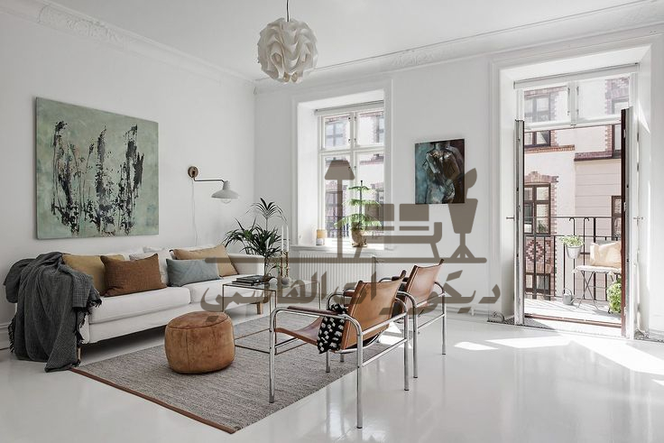 ديكورات صالات استقبال مودرن