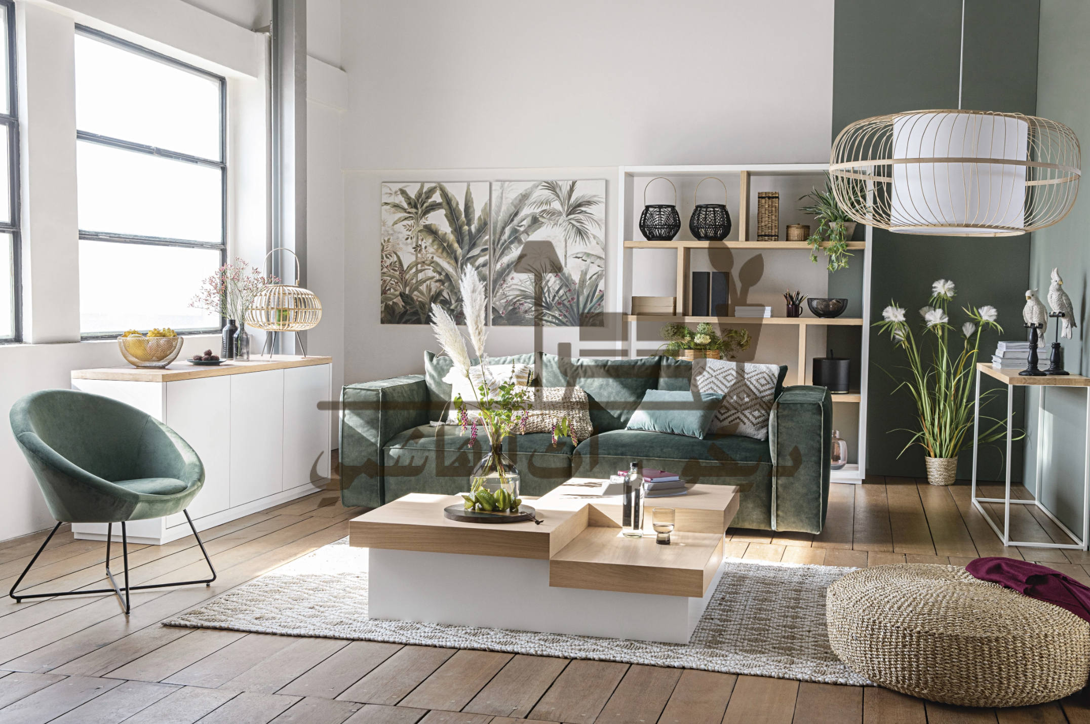 ديكورات صالات استقبال مودرن