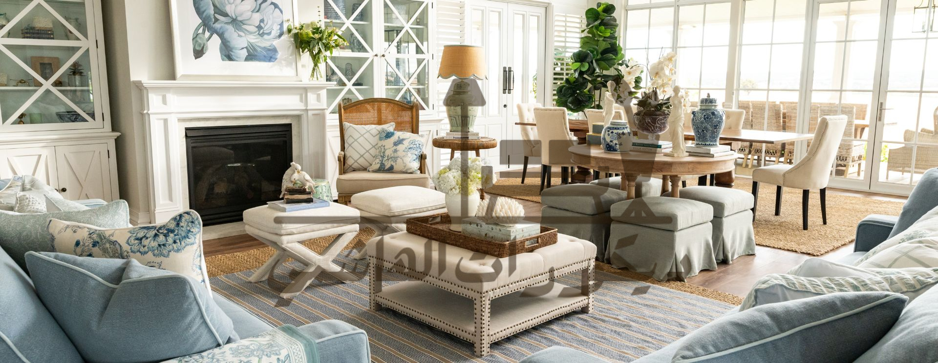 فرش ريسبشن قطعتين