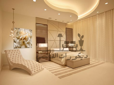 ديكور سقف غرفة نوم