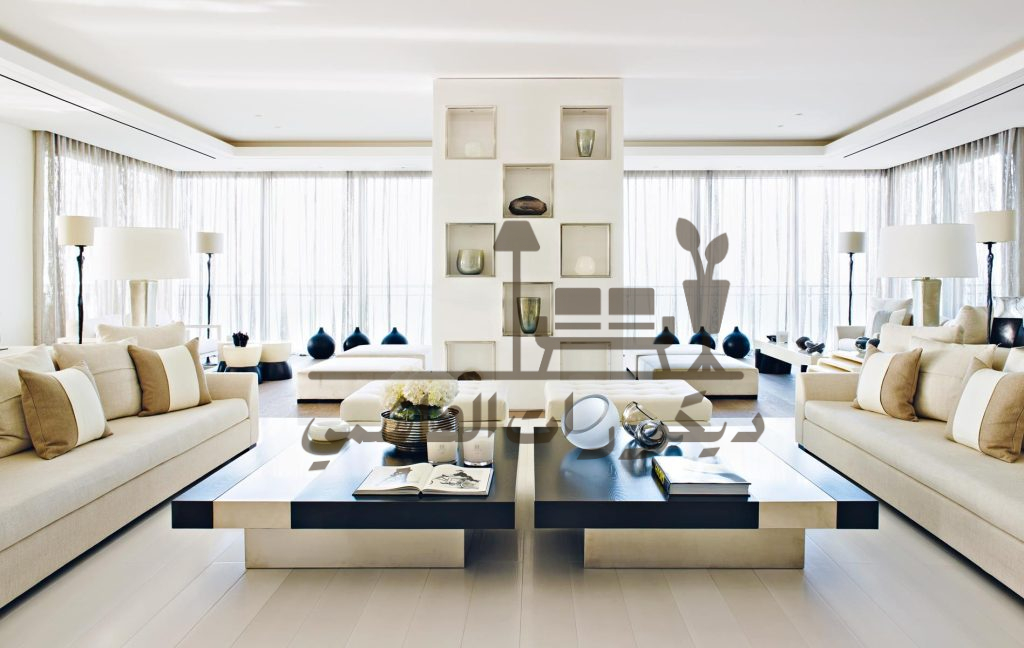 ديكورات صالات استقبال فخمة