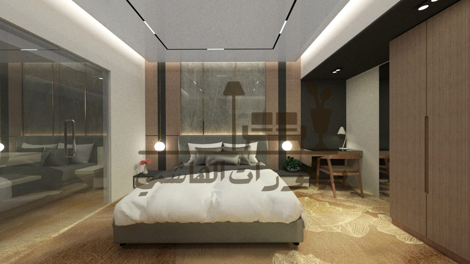 ديكور سقف غرفة نوم