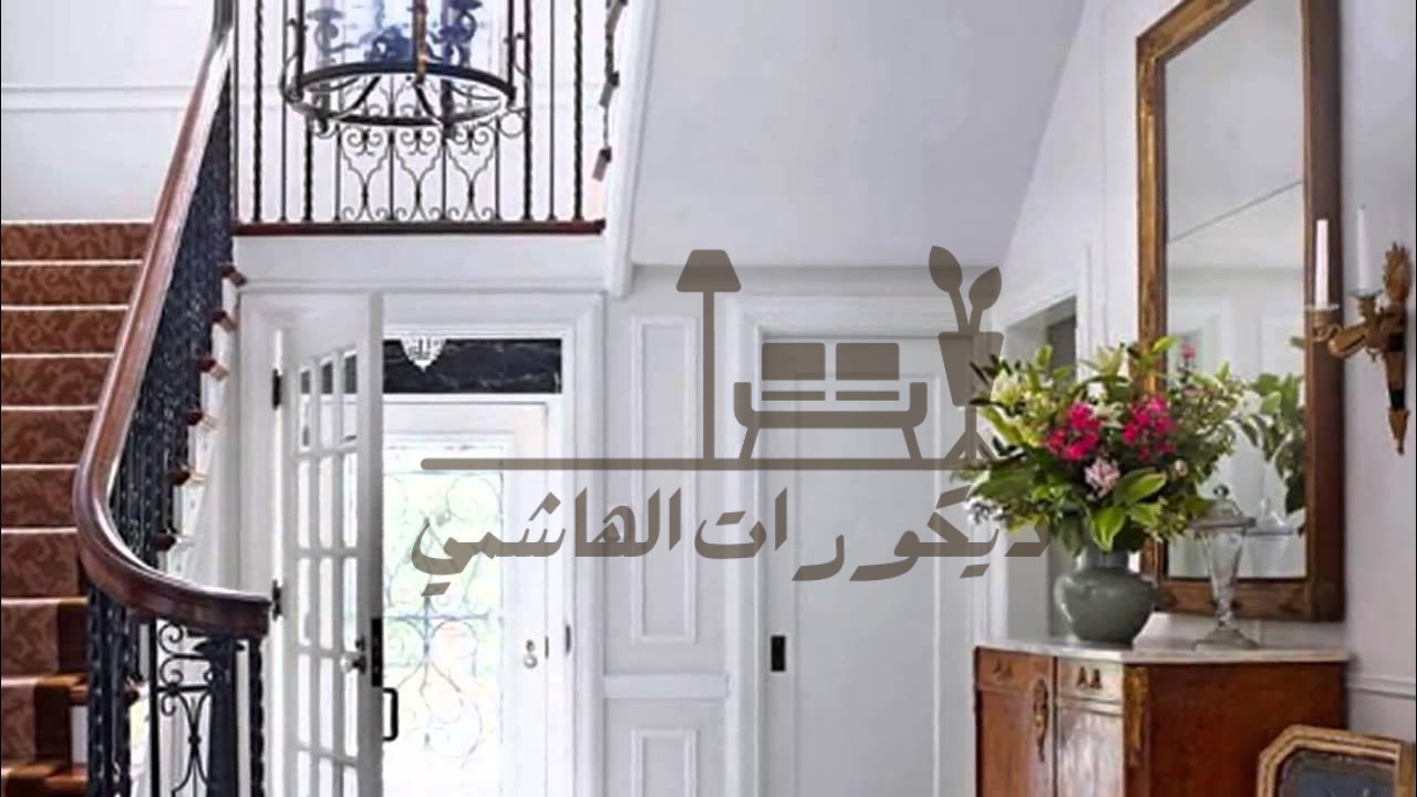 ديكورات الدرج الداخلي في المنزل 3 ديكورات الدرج الداخلي في المنزل