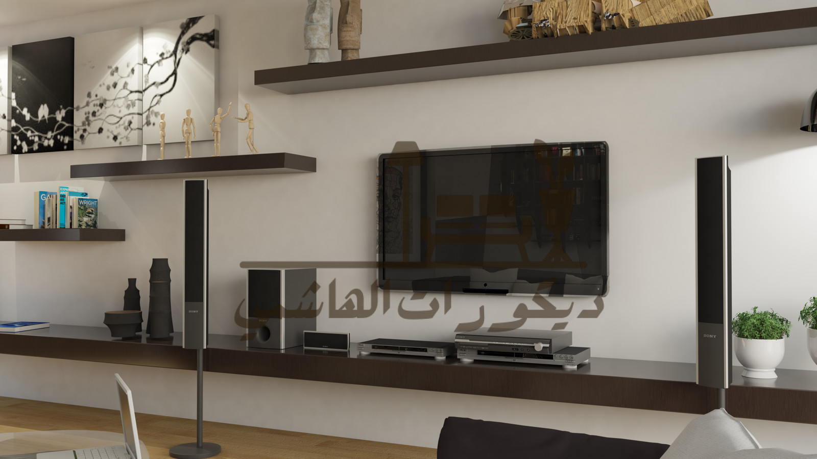 ديكور حائط التلفزيون 4 ما هو ديكور حائط التلفزيون؟