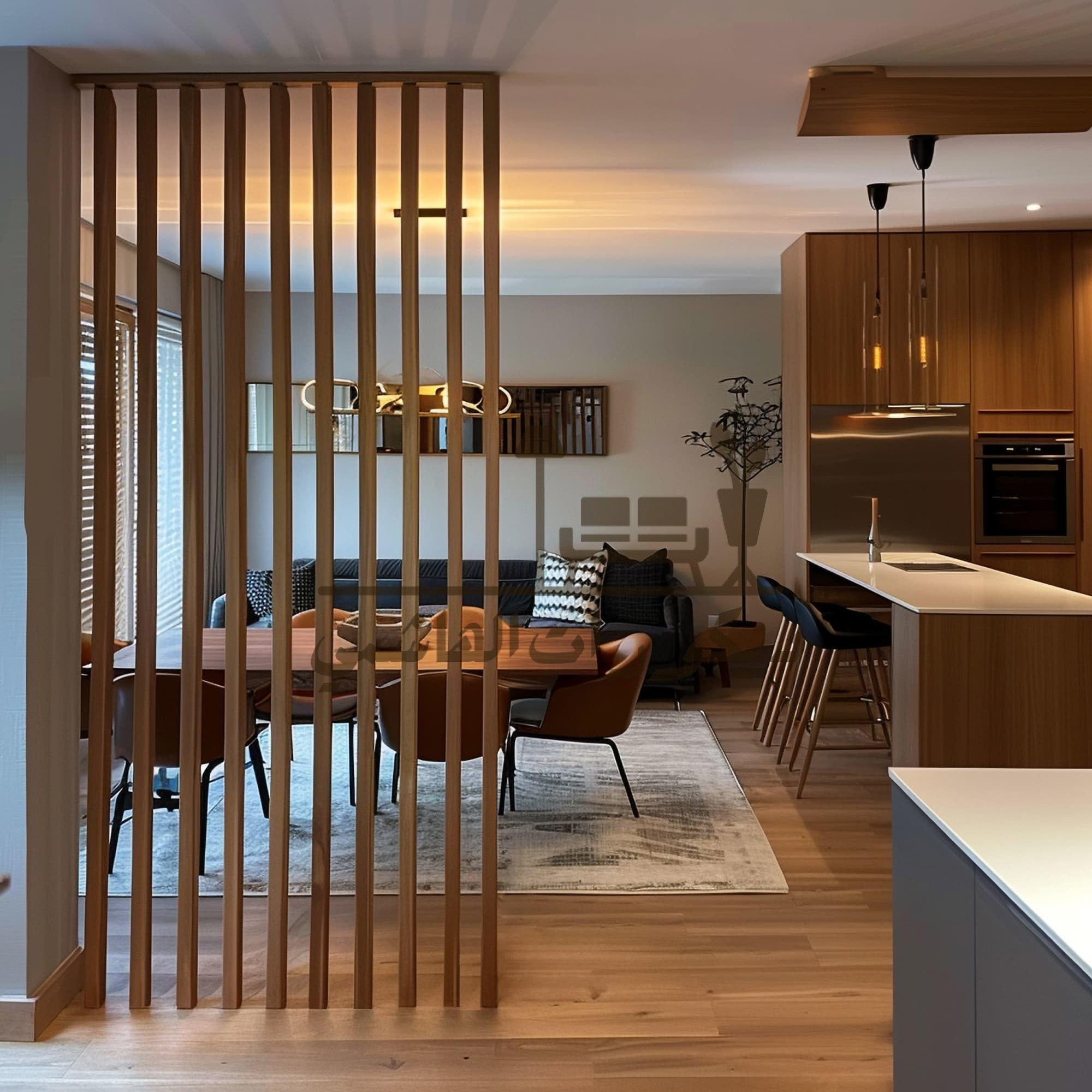 ديكور فواصل بين المطبخ والصاله