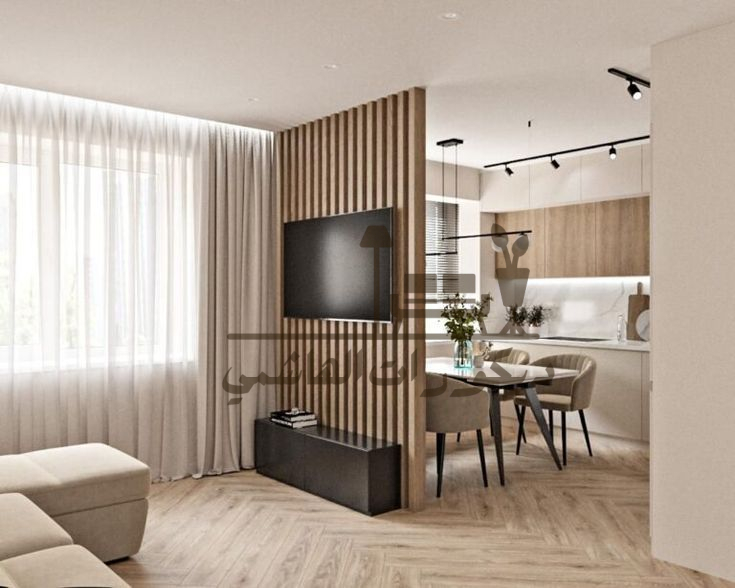 ديكور فواصل بين المطبخ والصاله