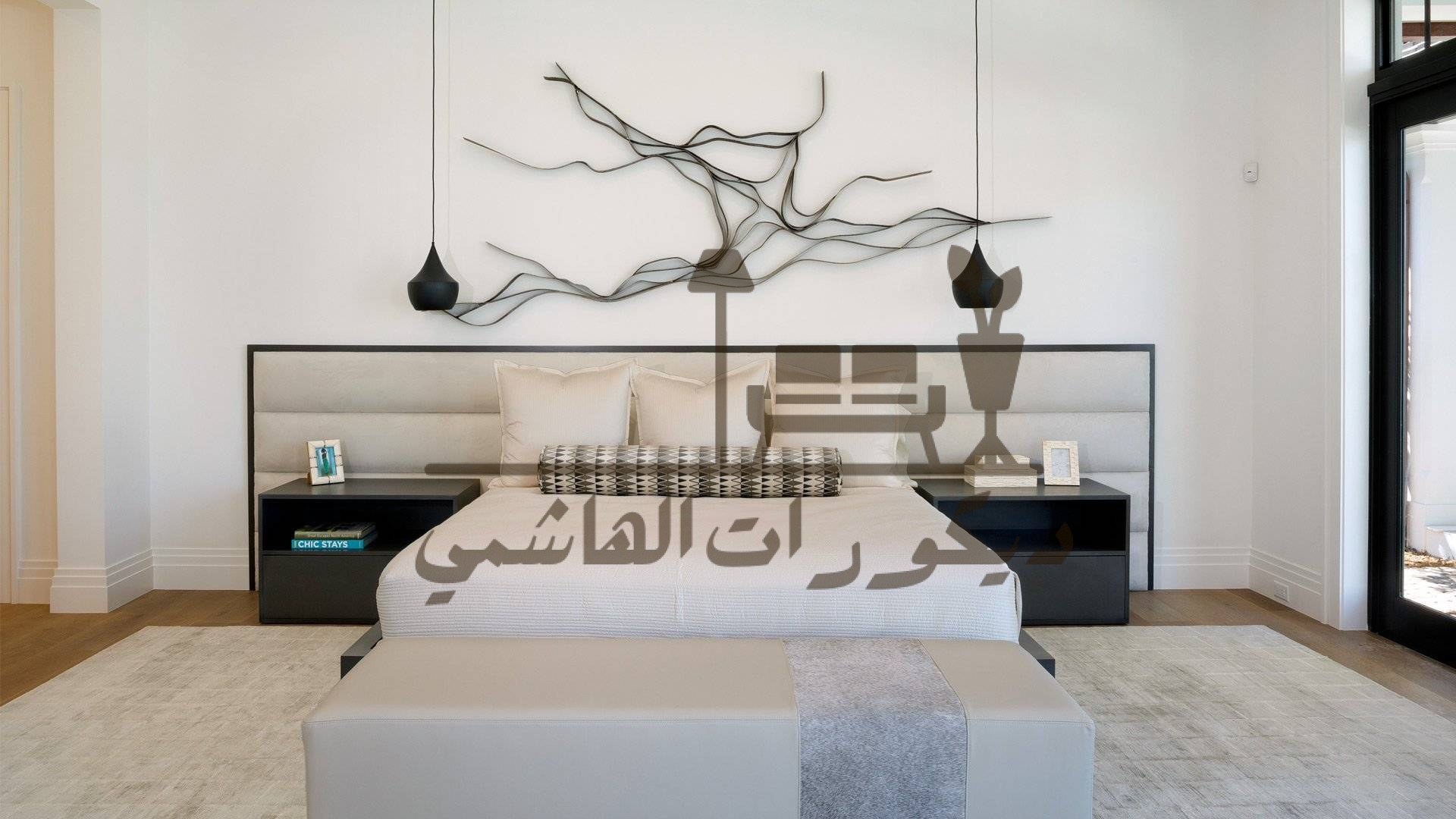 ديكور حوائط غرف نوم