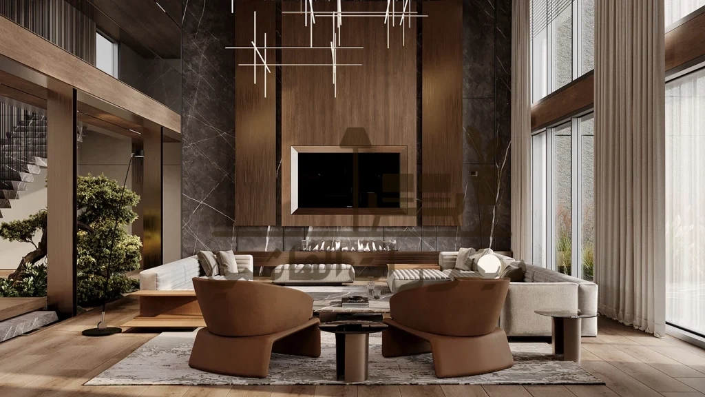 ديكورات فلل من الداخل