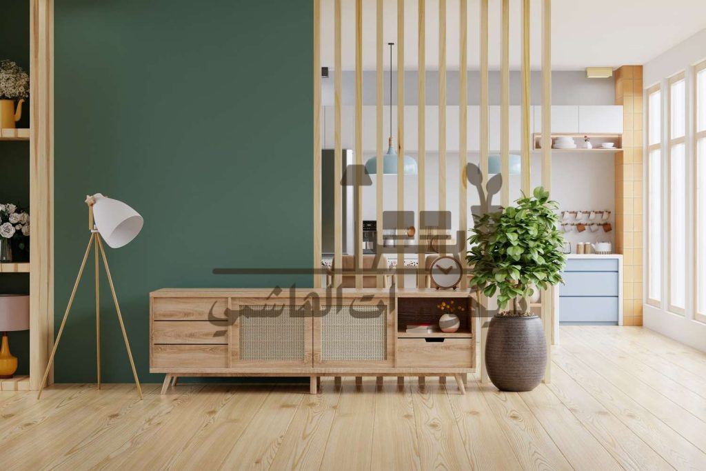 فواصل ديكور خشب