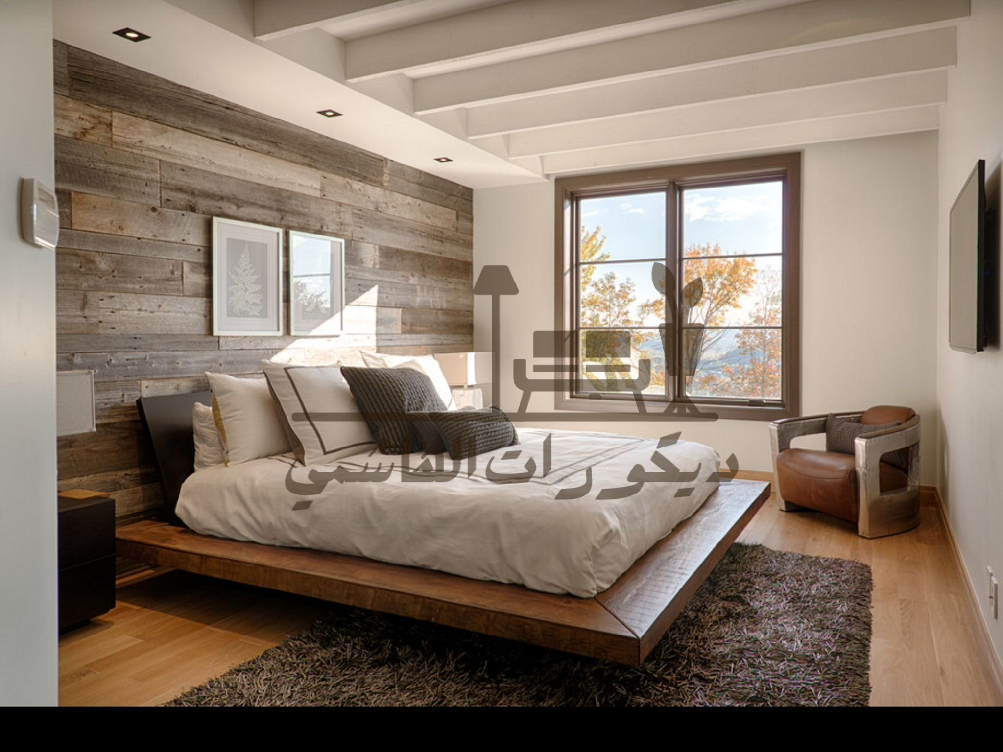 بديل الخشب غرف نوم