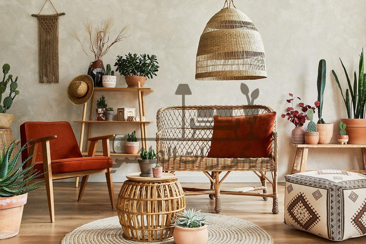 الديكور الريفي البسيط