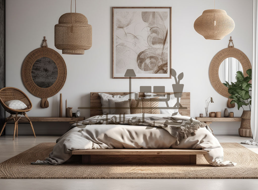 تزيين حائط غرفة النوم