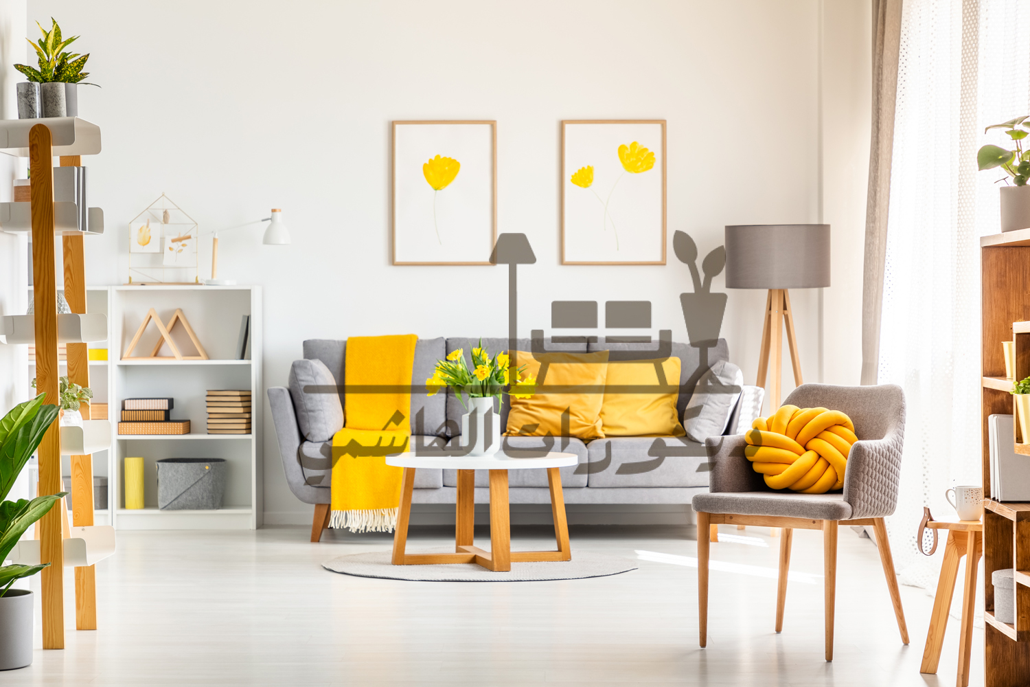 تنسيق الألوان في الديكور المنزلي