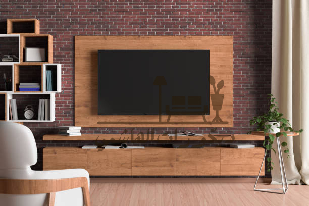 ديكور بلازما خشب