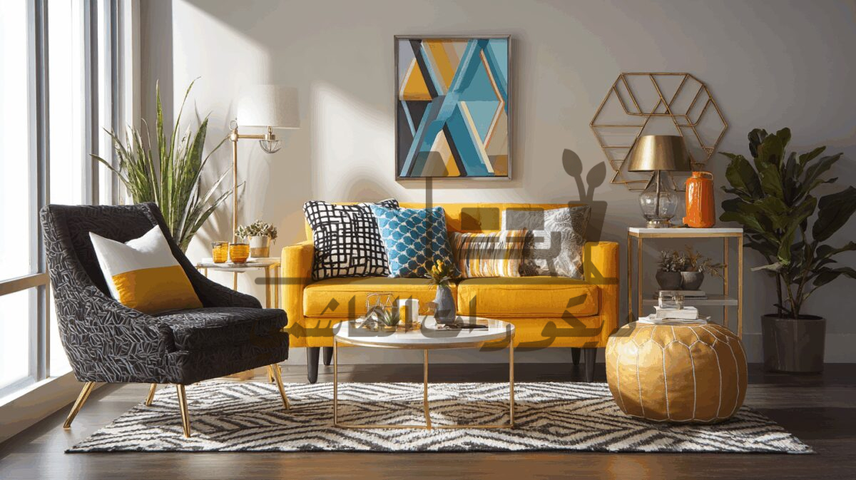 تنسيق الألوان في الديكور المنزلي