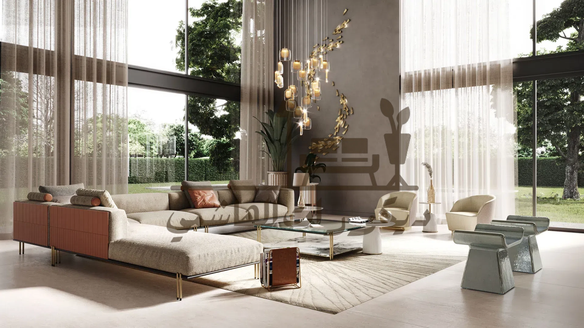 ديكورات غرف استقبال الضيوف